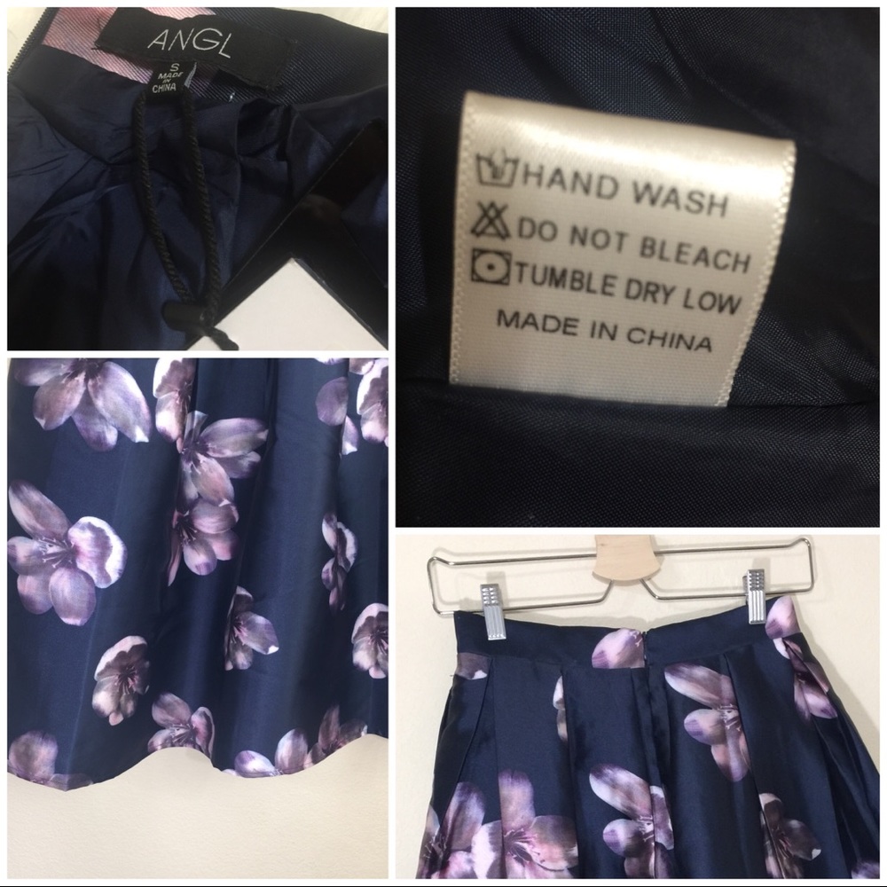 ANGL Floral Skirt Size S - Picture 7 of 7